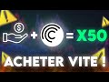 Crypto  je vise un x50 minimum sur cet altcoin  urgent