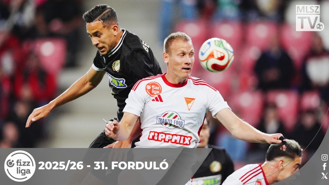 DVSC – ETO FC | 1-1 | (0-1) | Fizz Liga | 31. forduló | MLSZTV