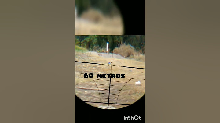 40,50 y 60 metros. disparando con el punto "0" en nuestra mira telescópica. #beemanCommander