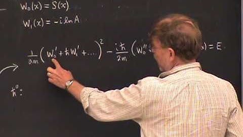 PHYS 221A 2010:09:15   Lec 09   The WKB Method