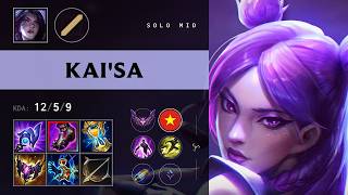 Kai'Sa Mid vs Zed - VN Master Patch 26.12