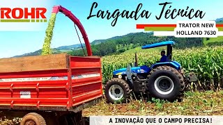 Largada Técnica CFR Bokuda Solution ROHR no trator New Holland 7630.