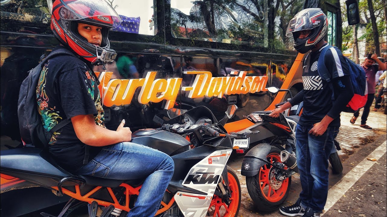 HARLEY DAVIDSON REACHED SILCHAR