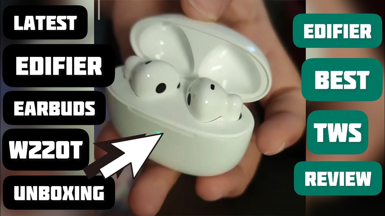 Edifier Earphones W220T - BestTWS For Communication! 