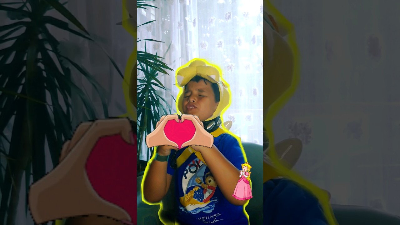 Peaches Peaches Peaches I love you by Jack Black bowser princess