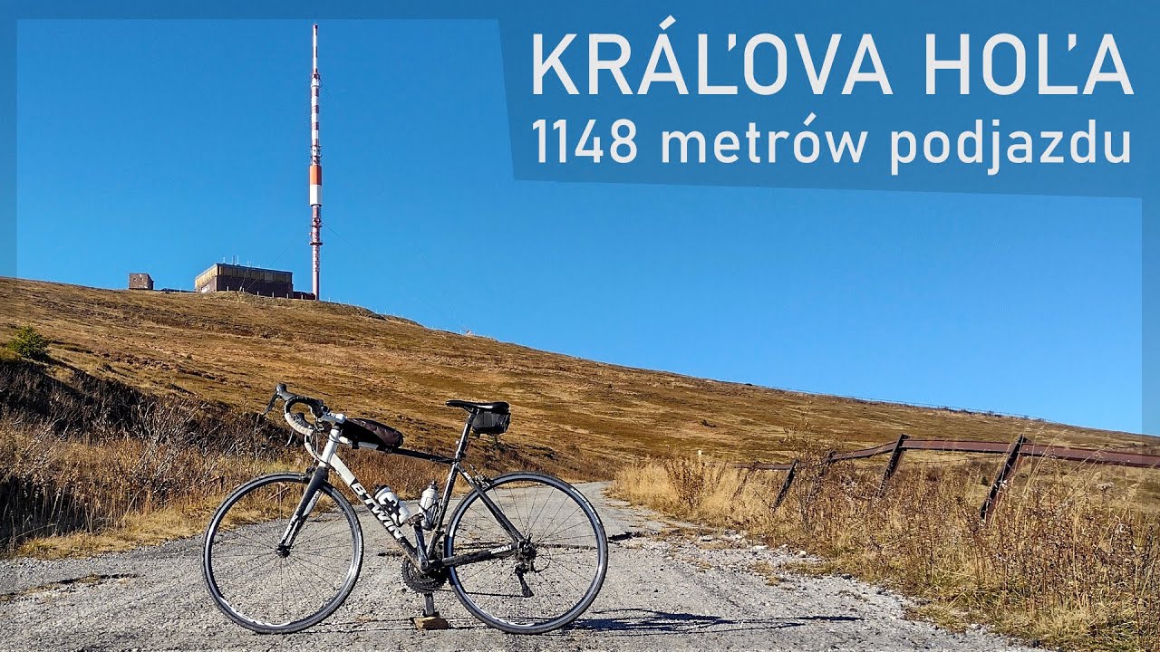 Kráľova Hoľa - największy podjazd rowerowy na Słowacji