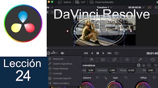 DaVinci Resolve #24 - Power windows (Mascaras para corrección de color)