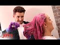 I DYED THIS TIKTOK STARS HAIR AND SHE HATED IT | Jeff’s Barbershop