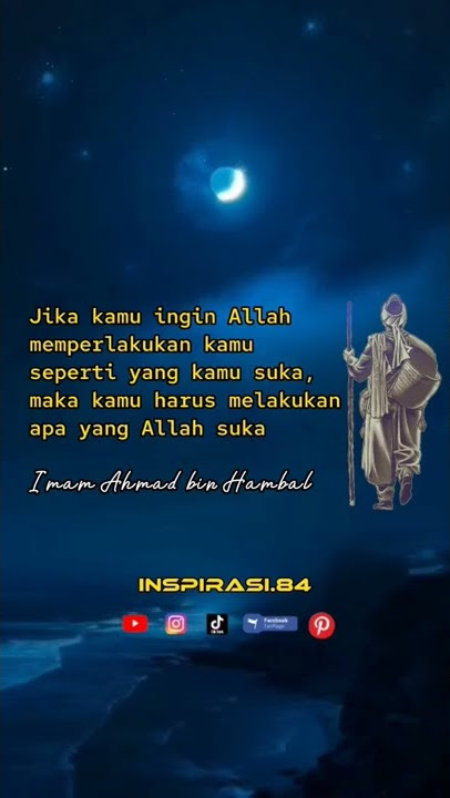 Kata-kata Imam Ahmad bin Hambal || @inspirasi.84