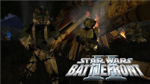 Star Wars Battlefront II Mod - Battlefront Zero - Commander Gree Gameplay - Clone Wars