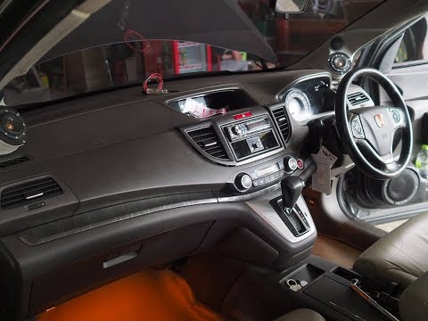 Honda CRV Audio Upgrade Sound Quality 3Way Speaker Reverb Acoustic Cliport Audio Bandung
