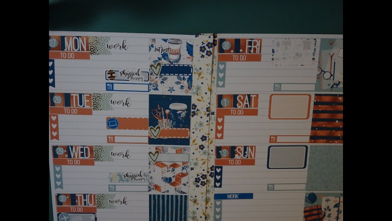 A5 Filofax Plan with me, Aug 27