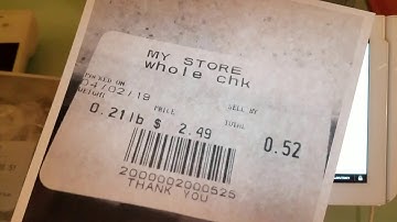 Torrey Scale Barcode Formats. Price Embedded barcode vs weight Embedded barcode