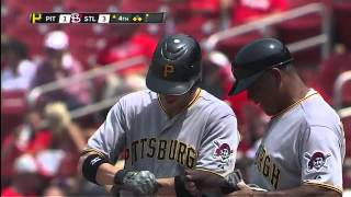 2012/07/01 Barmes' RBI single