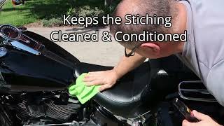 How to Clean and Condition a Motorcycle Seat