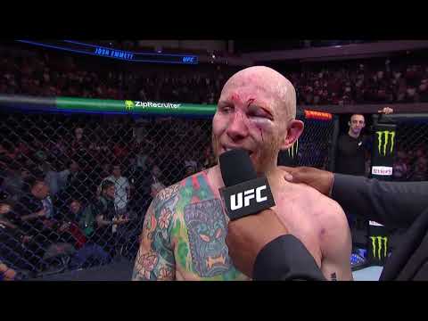 UFC Остин Джош Эммет - Слова после боя