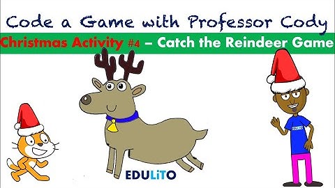 Code a Christmas Game using Scratch #4 - Prof Cody Teaches Kids to Code