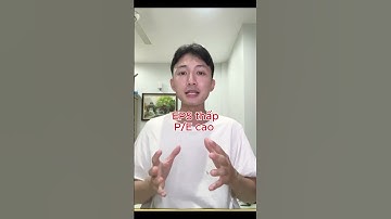 Chỉ số P/E và EPS là tham số quan trọng để định giá một cổ phiếu  #chứngkhoán #education #vnindex