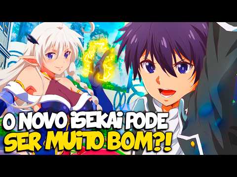 ESSE NOVO ANIME ISEKAI PODE SER BEM LEGAL! - RAKUDAI KENJA NO GAKUIN MUSOU