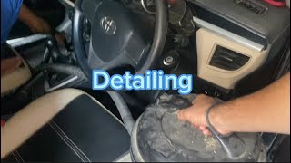 Toyota corolla detailing at home