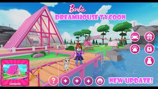 NEW Update!!! "Campsite" in Barbie DreamHouse Tycoon Roblox screenshot 4