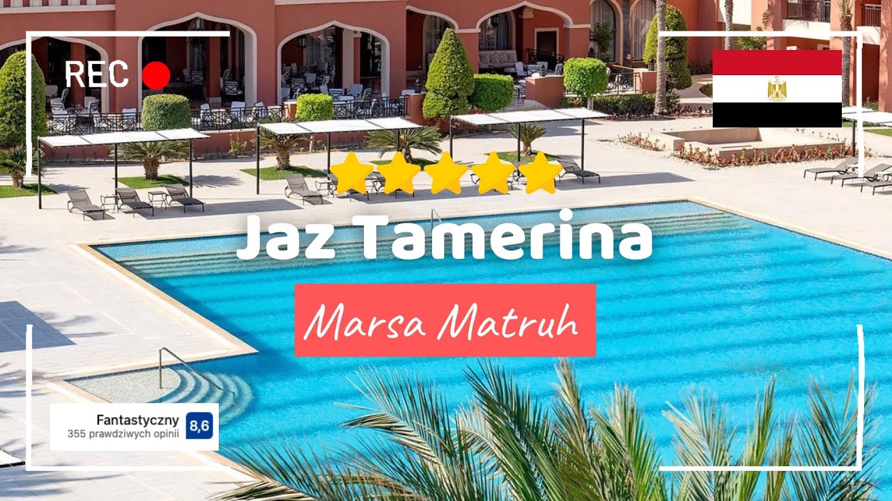 🇪🇬🐫 Jaz Tamerina 5* Marsa Matruh, Almaza Bay, Egipt 😍 Opinie, recenzje, hotel tour 🐠🐬 