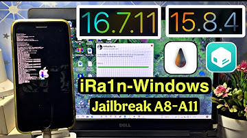 iRa1n-Windows Jailbreak iOS 15.8.4 - iOS 16.7.11 got successful Not use Flash Boot For A8-A11