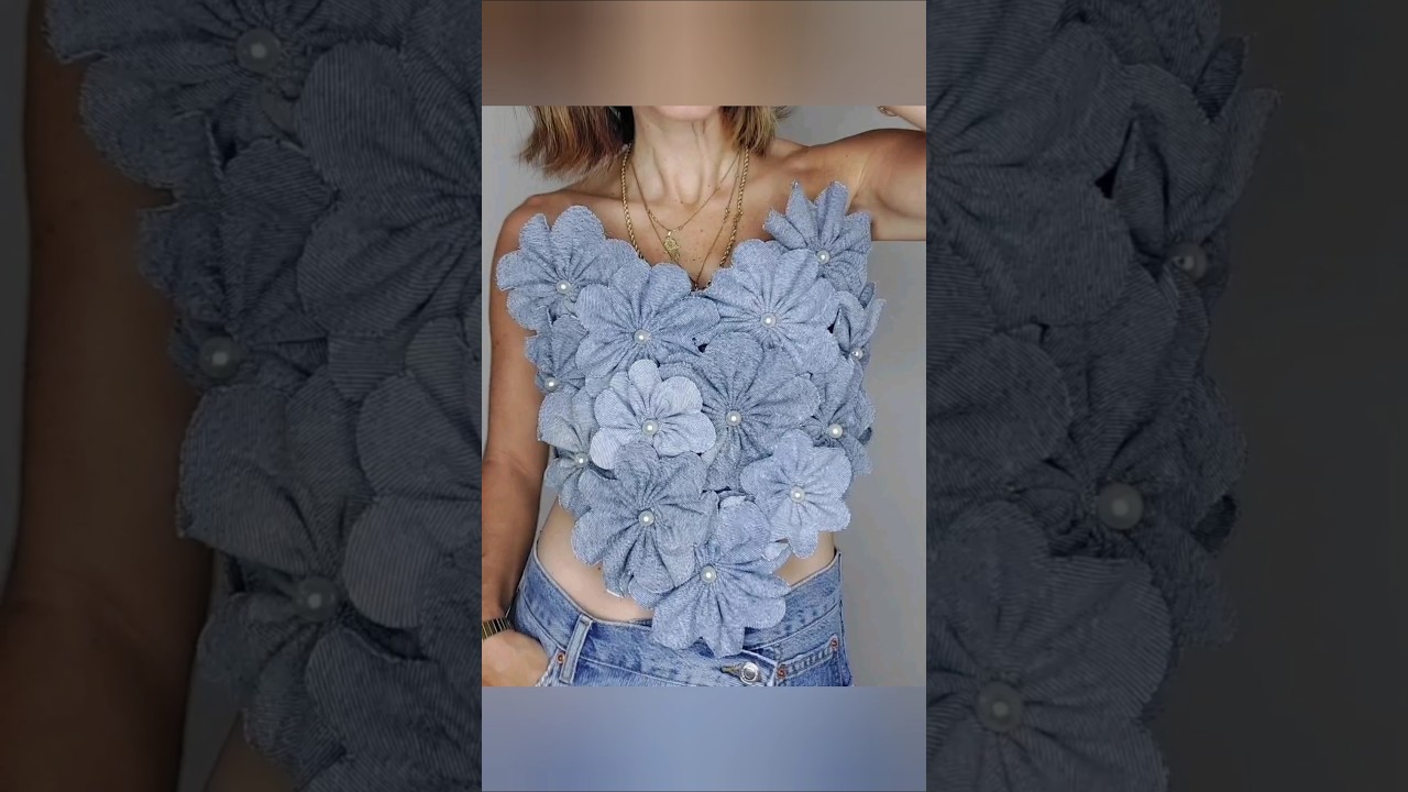 DIY Denim Top ❤