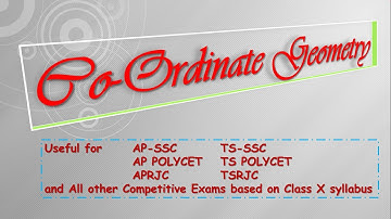 Coordinate Geometry | Previous Year MCQS | Useful for POLYCET,AP/TSRJC,AP/TSSSC,IIIT & OTHER EXAMS