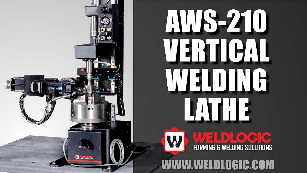 PERFECT WELDING ACCURACY - The AWS-210 Vertical Welding Lathe