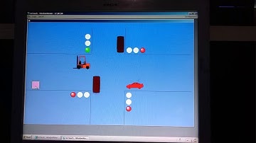 Traffic light system in Scada (Automation course)