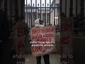 Protests outside British Museum over removal of &lsquo;Palestine&rsquo; from ancient displays.
