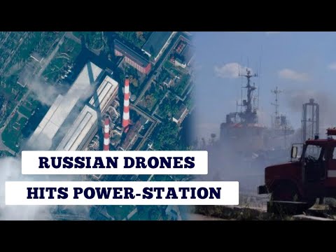 Russian drone strikes |city was without power after Russian drones hit two energy facilities | news