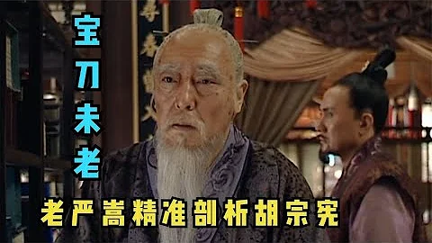 大明王朝：宝刀不老！严嵩剖析胡宗宪真实心理，“这才是老成谋国” | 大明王朝1566解读 - 天天要闻