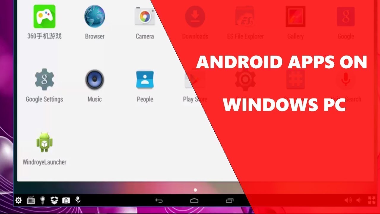 how to download android software in pc