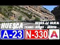 A-23 / N-330 Huesca , Tramo: Nueno - Arguis (Sierra del Gratal) / Arguis pass , Spain