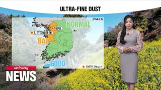 [Weather] Warm spring conditions, ultra-fine dust in the west