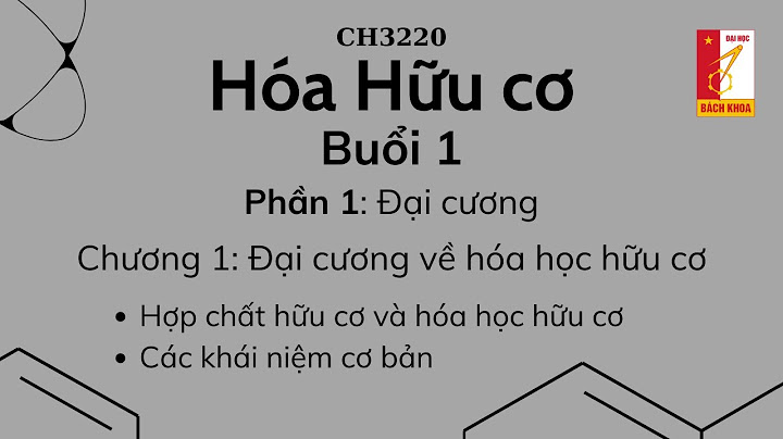 Hóa hữu cơ 1 và sinh học 1