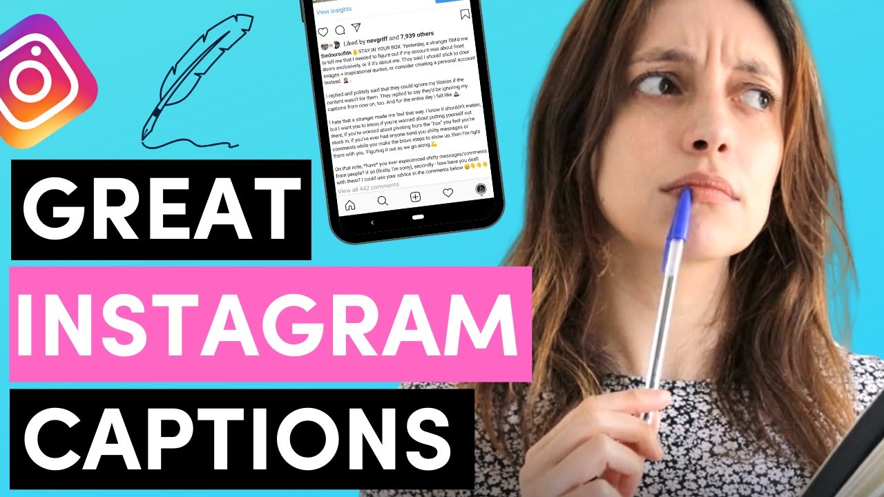 HOW TO WRITE GREAT INSTAGRAM CAPTIONS: 8 tips to help you write IG ...