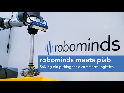 FEATURE FRIDAY | No 10 | robominds meets piab - solving Bin-Picking for e-commerce logistics