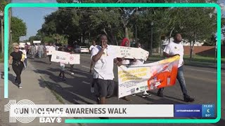 Families hold gun violence awareness walk in honor of lost loved ones