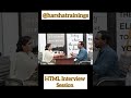 HTML Interview Q&A Part 19 📝