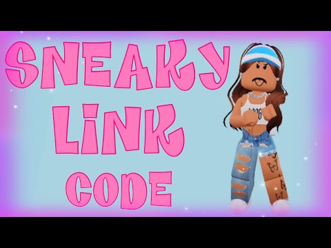 Roblox id (sneaky link by hollywood) April 2021