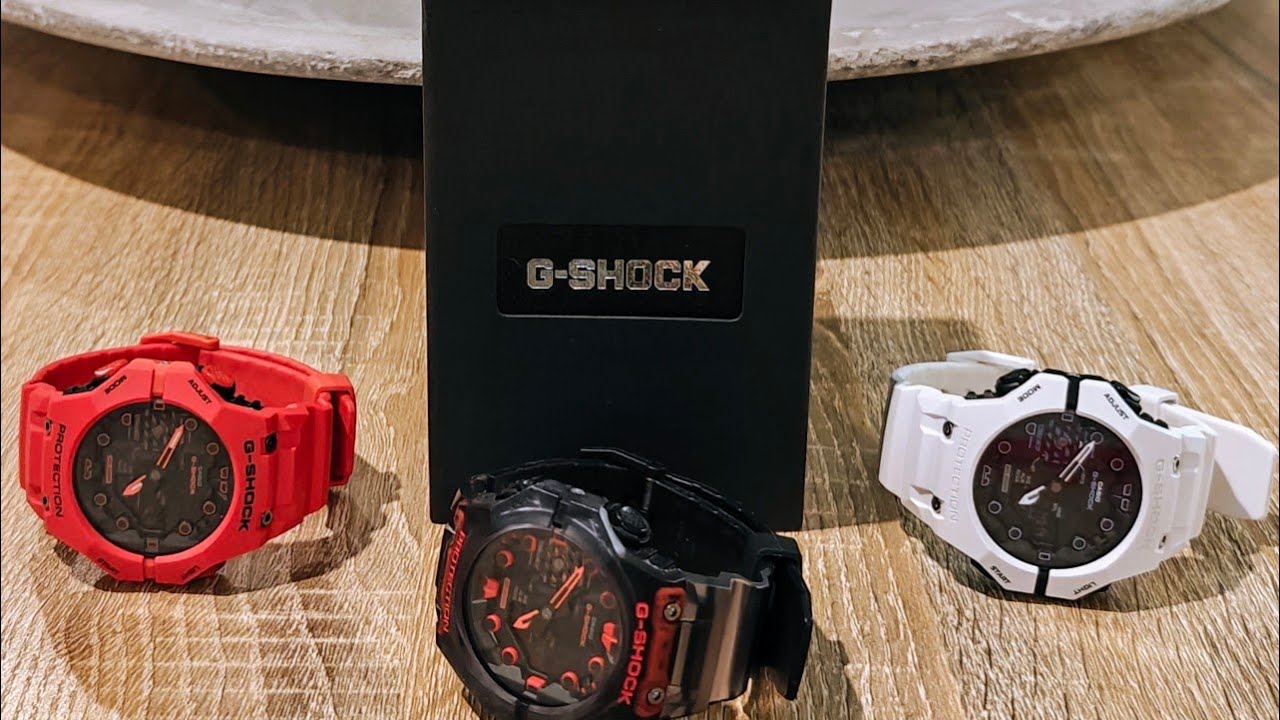 Recently released Casio G-Shock GA-B001FL-4AJF fluro orange