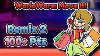 WarioWare: Move It! - Remix 2 - 100+ Points!