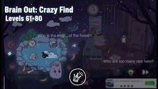 Crazy Find Level 61 To 80 (The Hardest Hidden Levels) 🧐