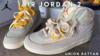 Air Jordan 2 Union Rattan On Feet Review