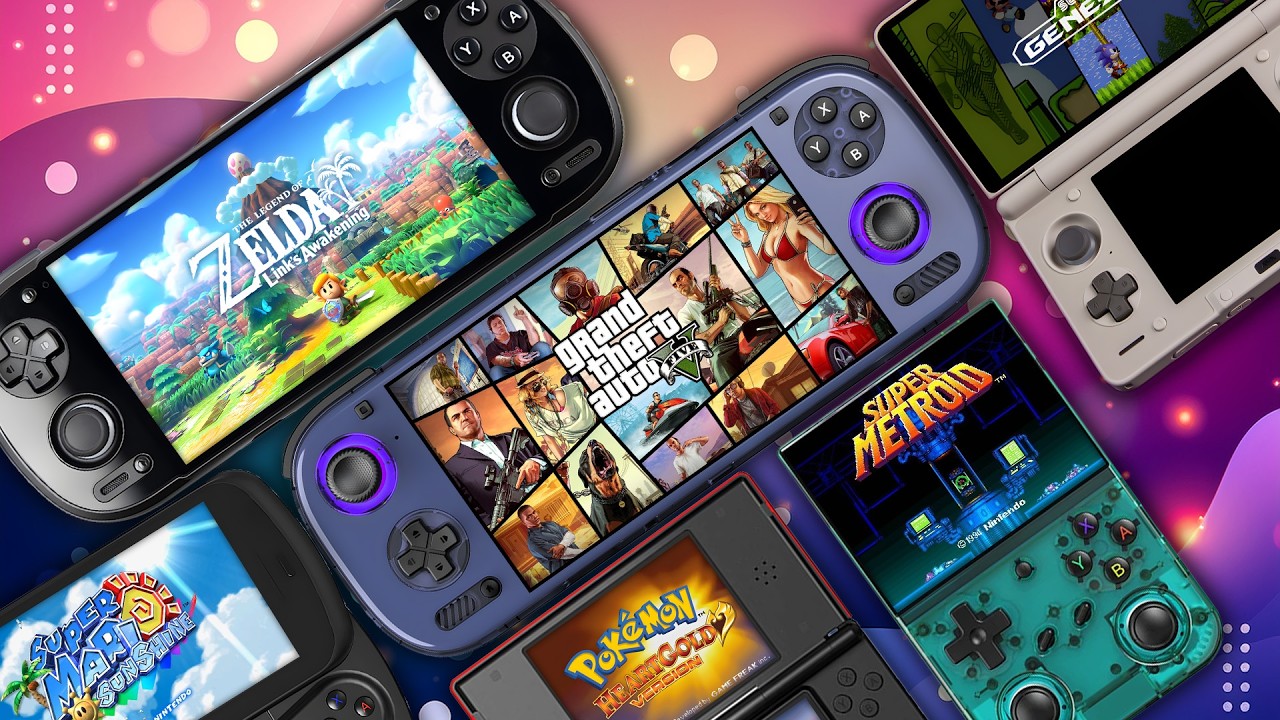 Руководство покупателя по портативным устройствам для ретро-эмуляции, выход которых запланирован ...