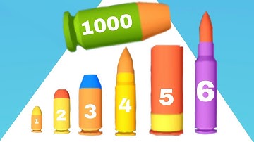 Bullet Fusion - ASMR Bullet Gun All Levels Gameplay