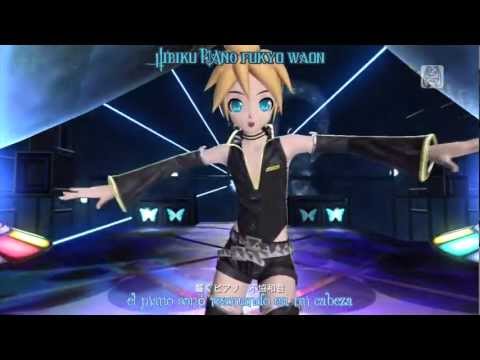 Kagamine Len - Migikata no chou -Butterfly In Your Right Shoulder- (Dreamy Theater ver) sub español